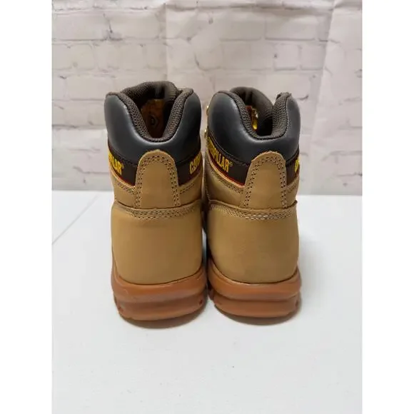 Caterpillar CAT Outline ST Steel Toe Work Boots Honey Reset Men’s 10.5 NIB - Picture 4 of 9